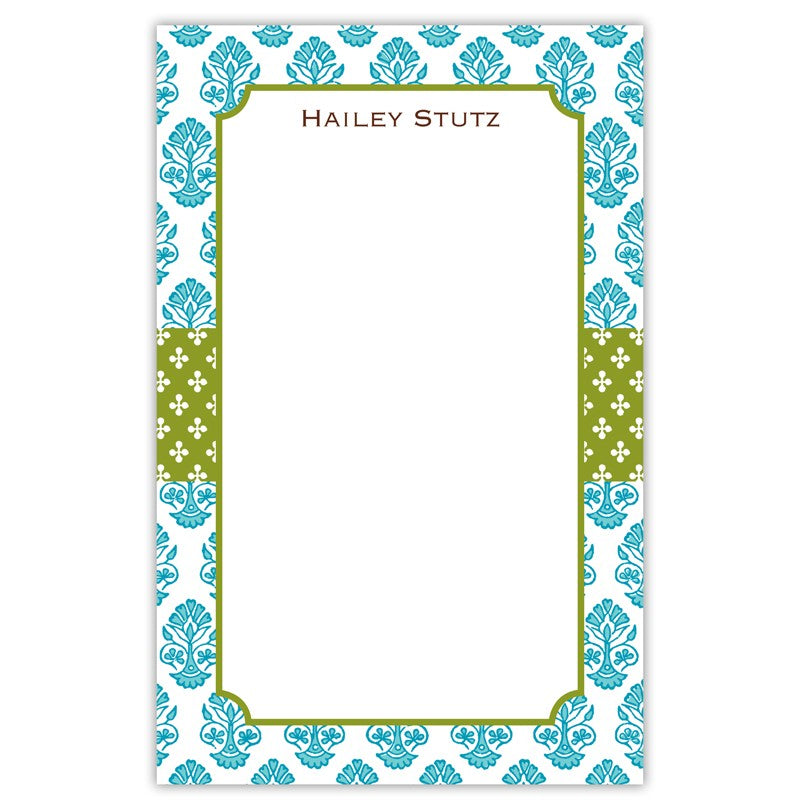 boatman geller beti teal notepad