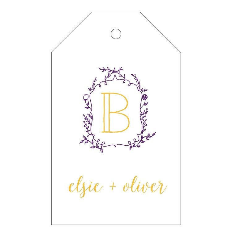 haute papier letterpress gift tag t54