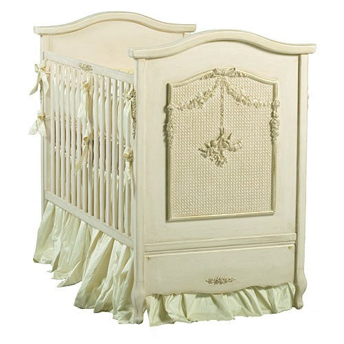 art for kids cherubini crib (versailles tea stain)