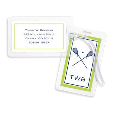 boatman geller crest lacrosse bag tags