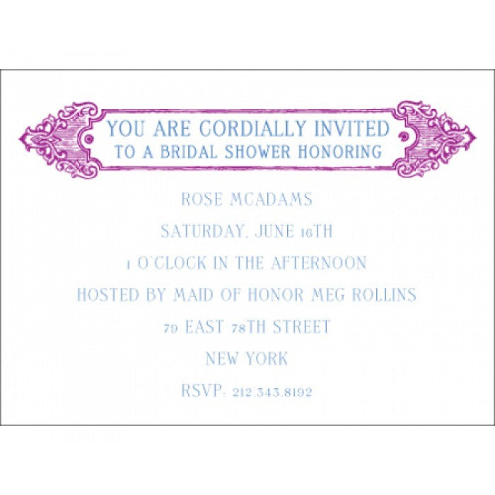 antique banner bridal showers
