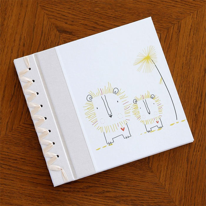 babys first book - yellow lion by rag & bone bindery