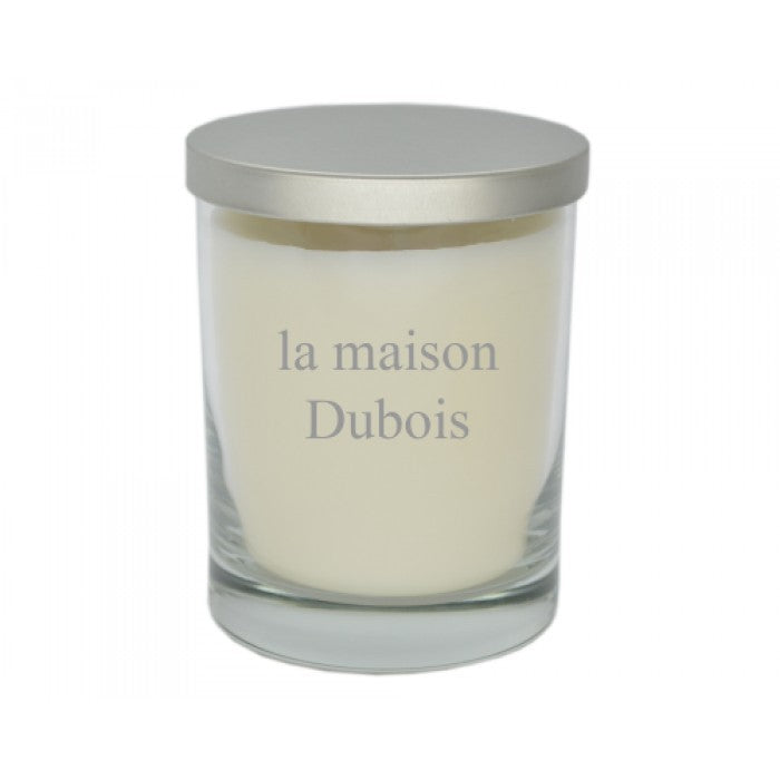 la maison glass soy candle