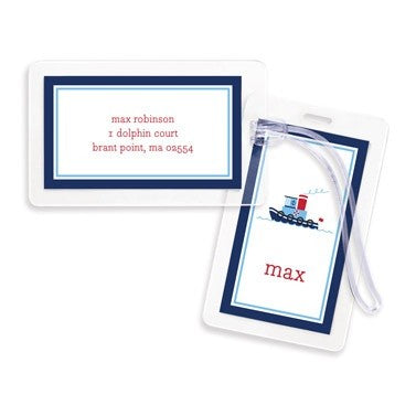 boatman geller tug bag tags