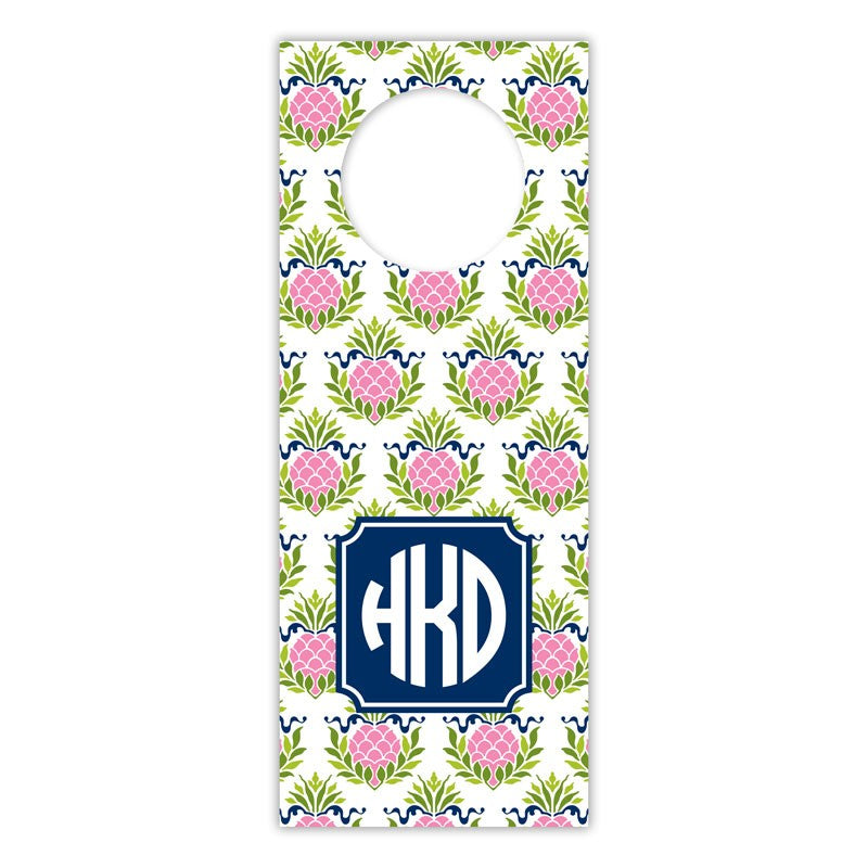 boatman geller pineapple repeat pink wine tags