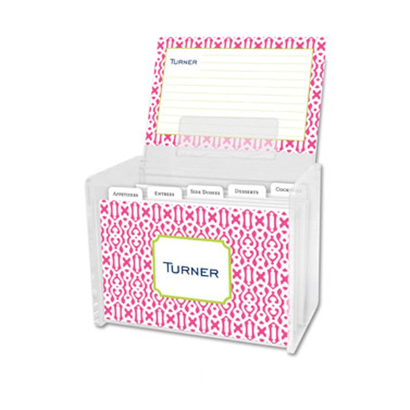 boatman geller cameron raspberry recipe box
