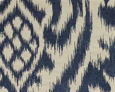 victor/indigo fabric