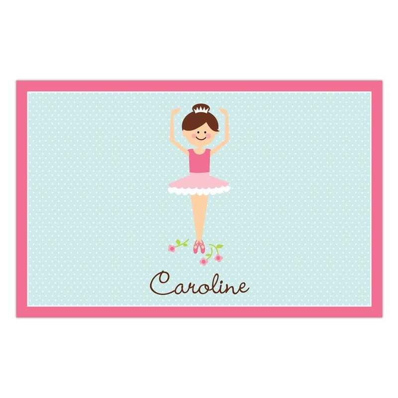 boatman geller ballerina disposable placemats