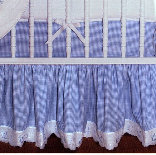 blauen custom crib skirt