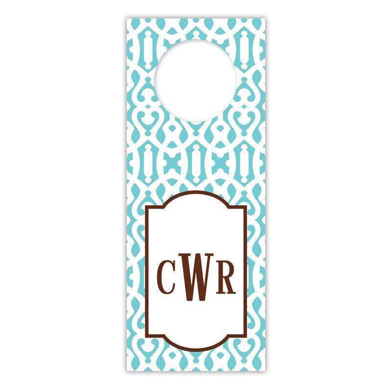 boatman geller cameron teal wine tags