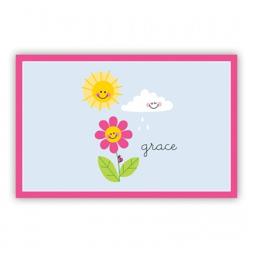 Happy Daisy Disposable Placemat