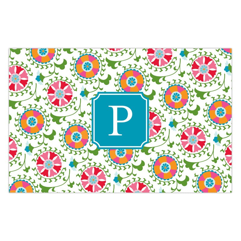 boatman geller suzani disposable placemats