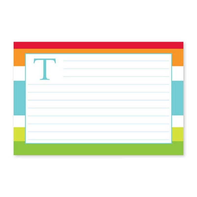 boatman geller espadrille bright recipe card