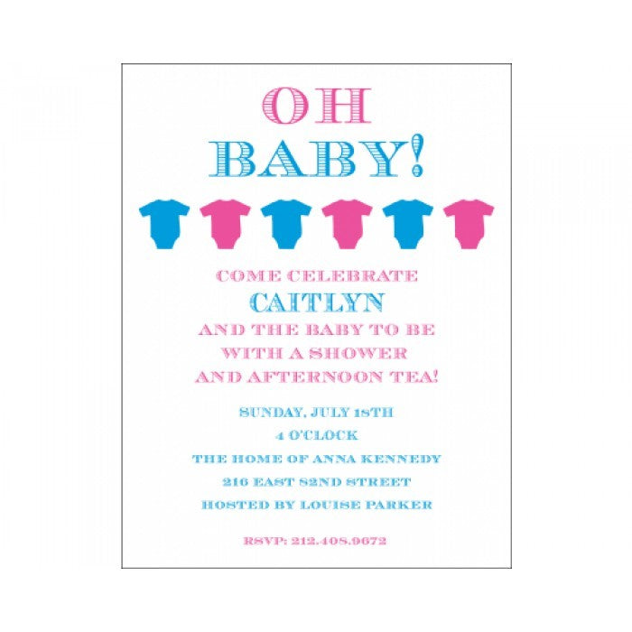 oh baby showers - baby clothing