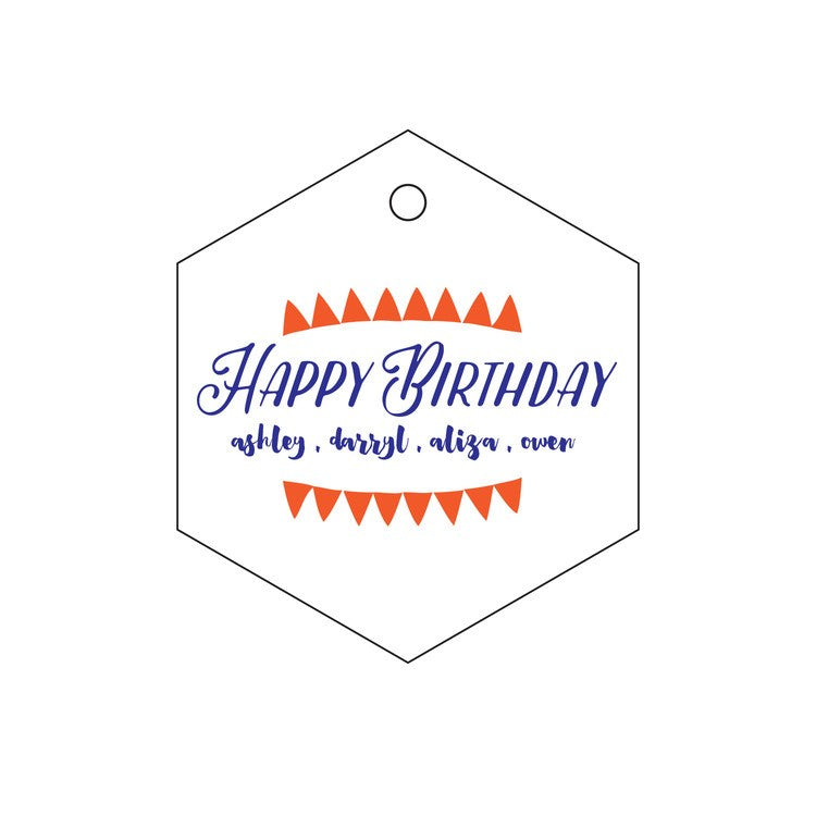 haute papier letterpress gift tag t91