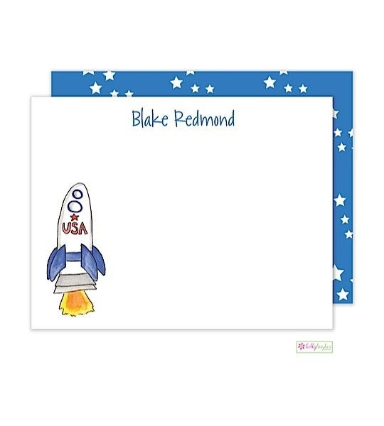 personalized - blast off flat notes