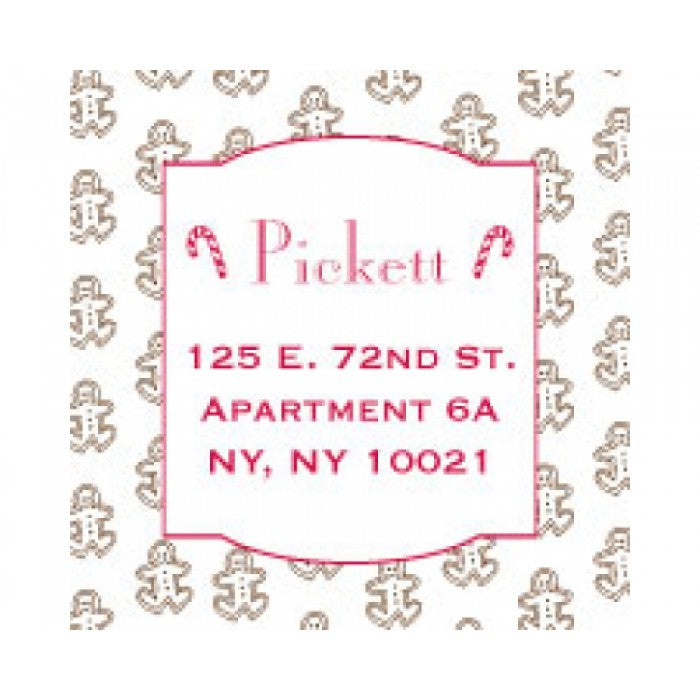 chocolate gingerbread sticker