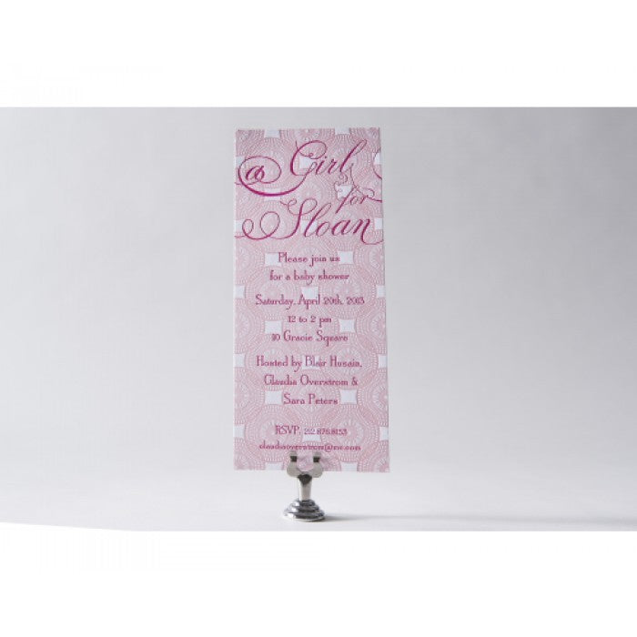 pretty in pink baby showers