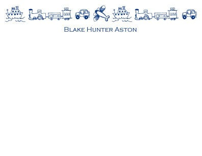 plane and train children's stationary