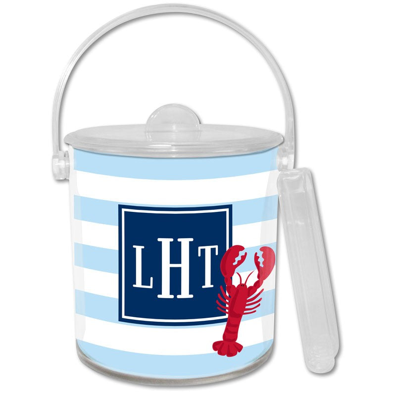 boatman geller stripe lobster ice bucket