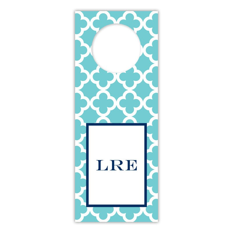 boatman geller bristol tile teal wine tags