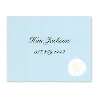 boatman geller sand dollar calling card