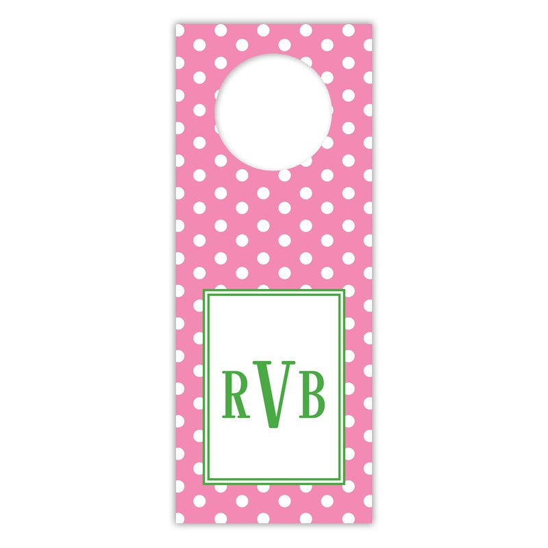 boatman geller polka dot bubblegum wine tags