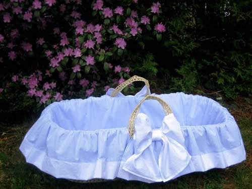 bows moses basket  Please contact us for pricing