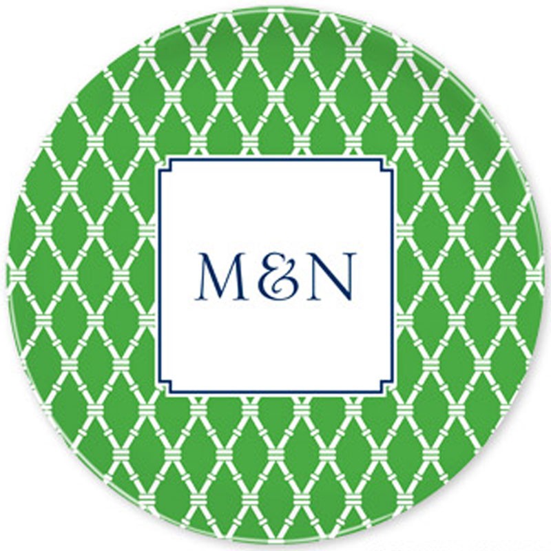 boatman geller bamboo kelly plate