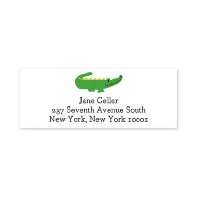 boatman geller alligator address labels