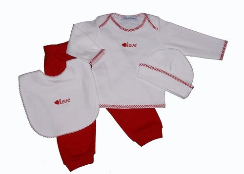 valentines baby gift set