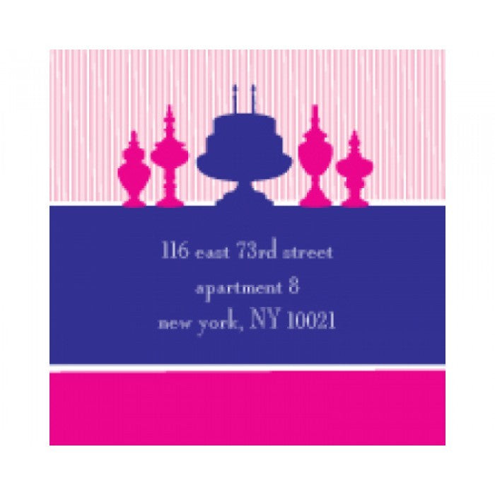 pink purple cake gifts stickers