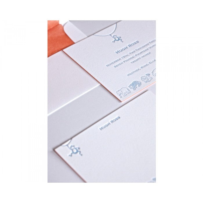 hugh animals kid's stationery