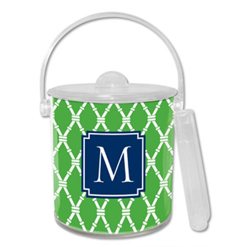 boatman geller bamboo kelly ice bucket