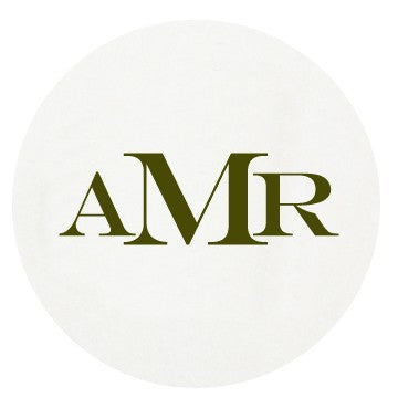 personalized letterpressed coasters m5 by haute papier