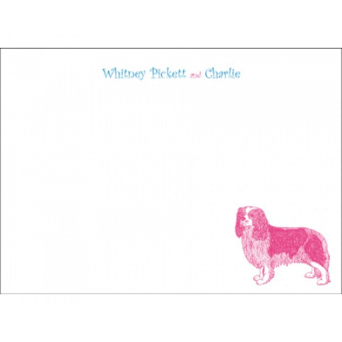 king charles pet stationery
