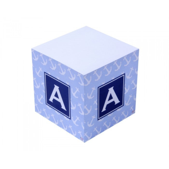 edgewater anchors sticky note cube