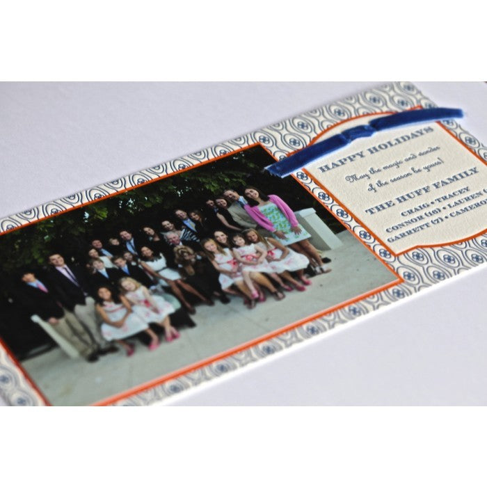 ribbons of love holiday card
