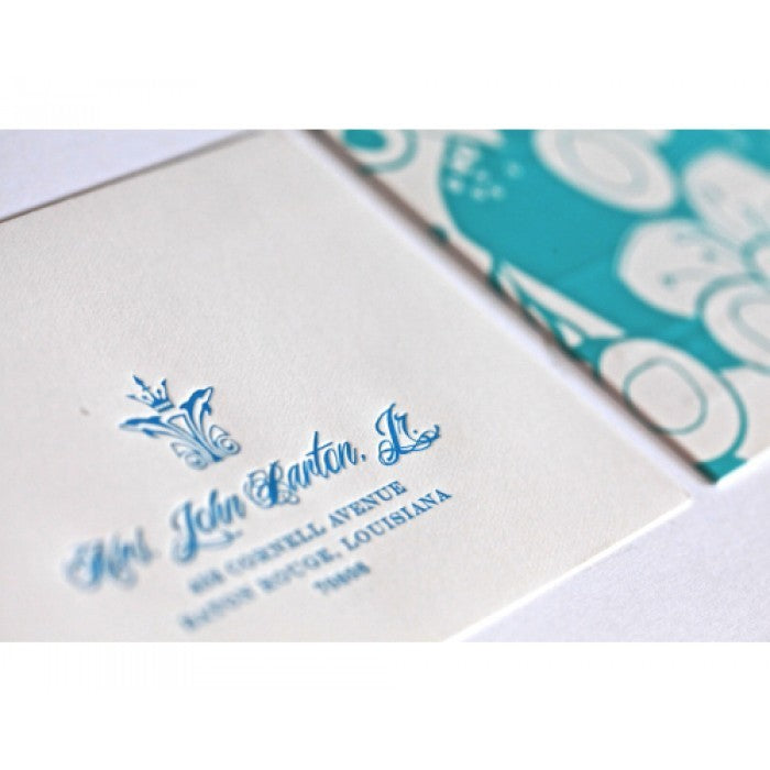 catherine & harold rsvp card