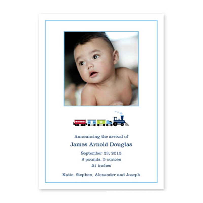 boatman geller choo choo train photocard