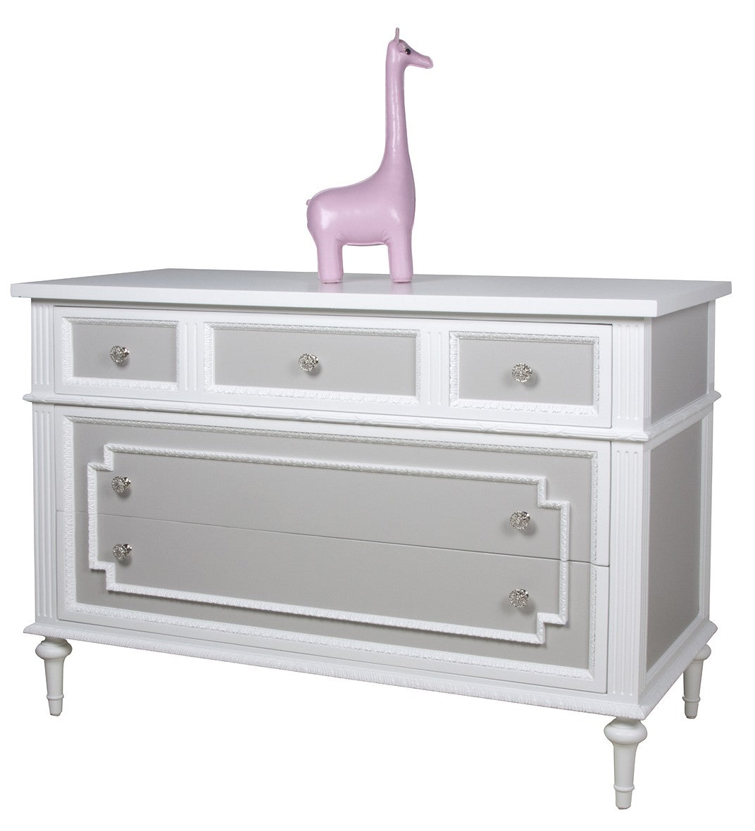 marcheline chest - snow/dior grey