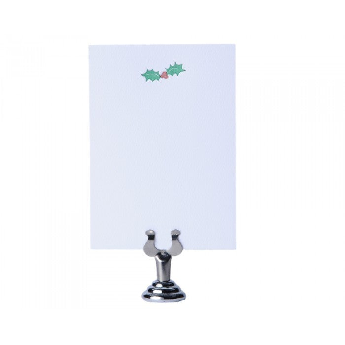 holly note cards