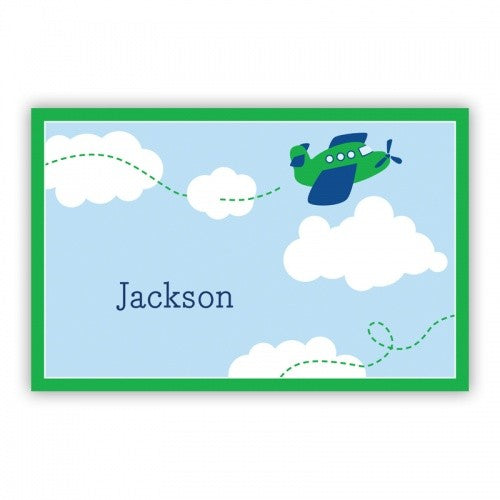 Airplane Disposable Placemat