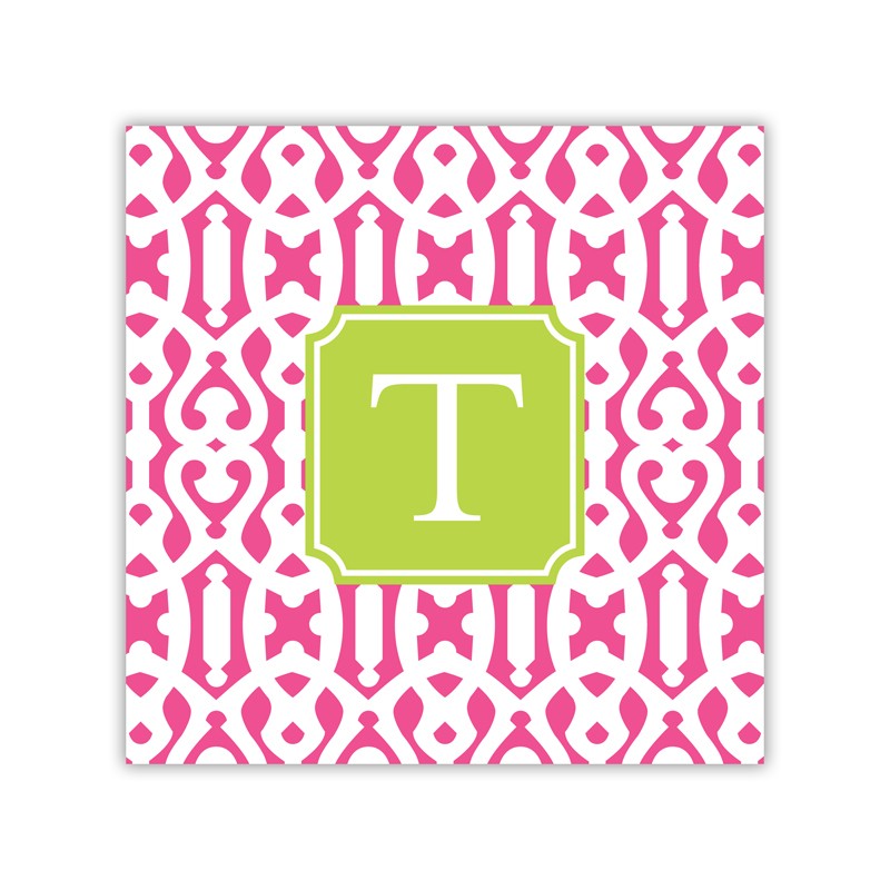 cameron raspberry square paper coaster set of 50