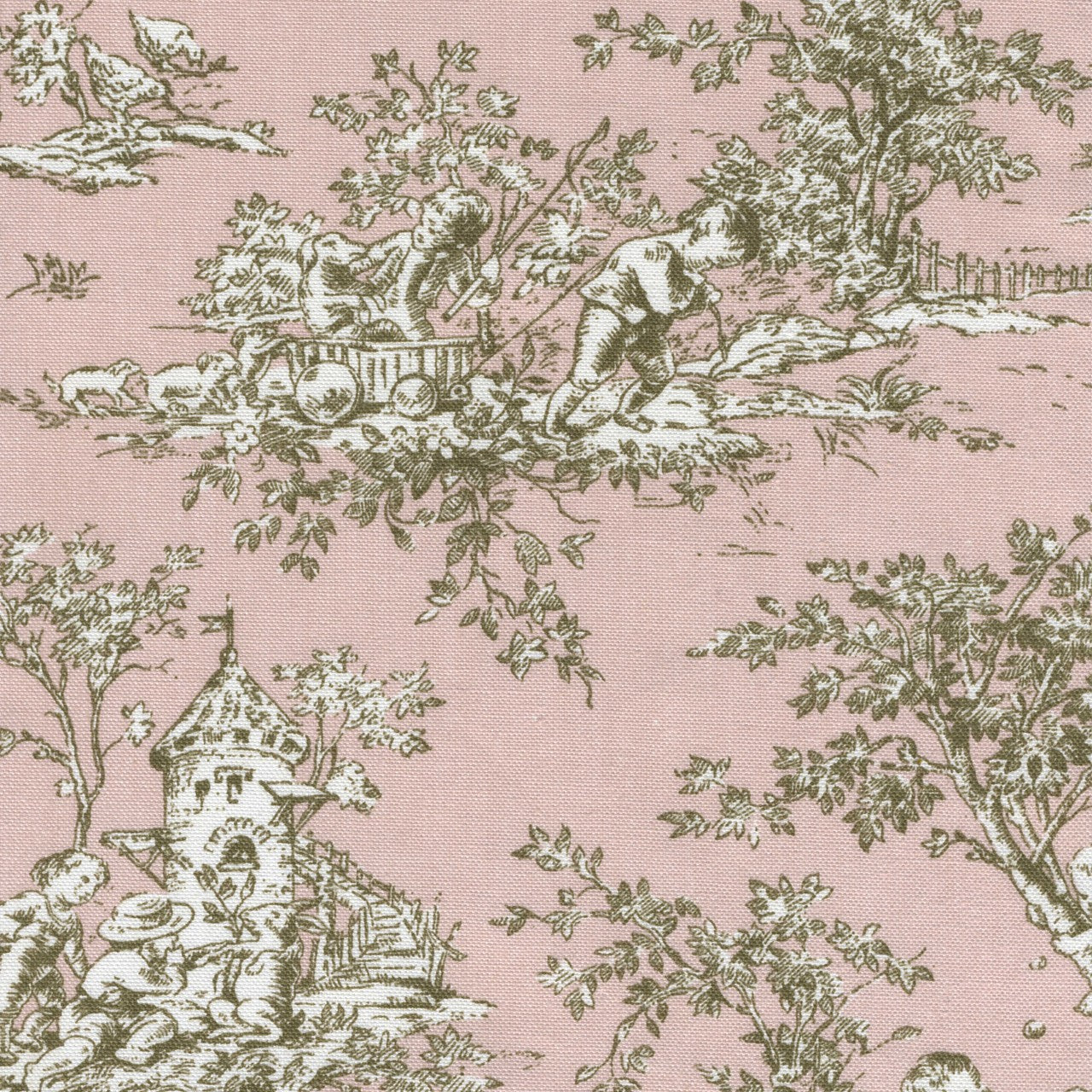 central park/pink fabric