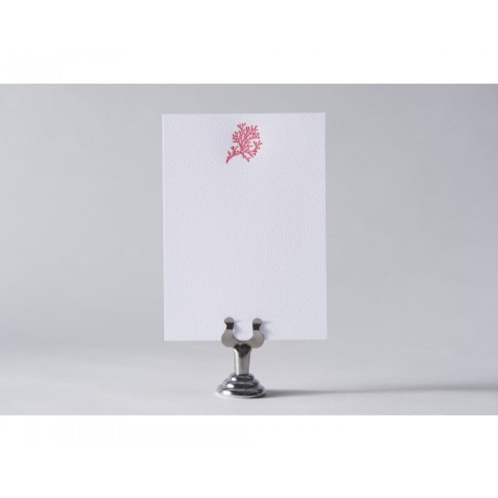 coral note cards