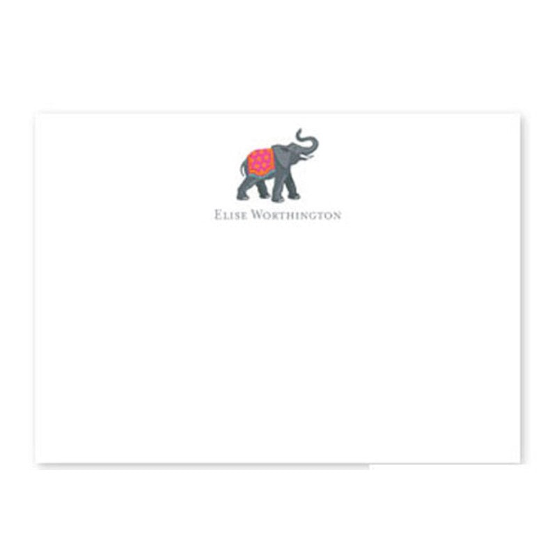 boatman geller icon elephant flat notecard