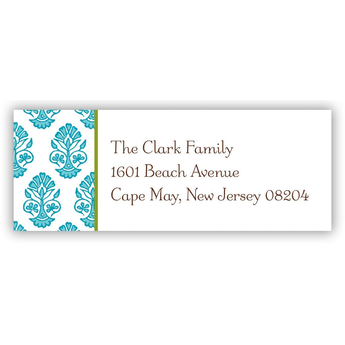 boatman geller beti teal address labels