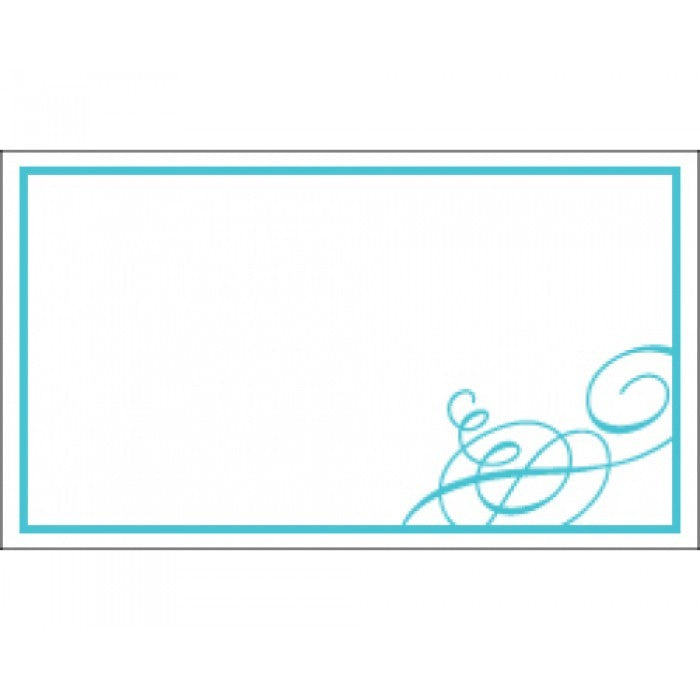 whitney & charles place card
