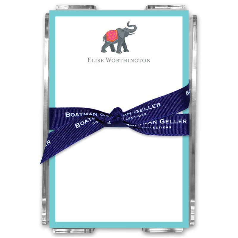 boatman geller icon elephant acrylic note sheets